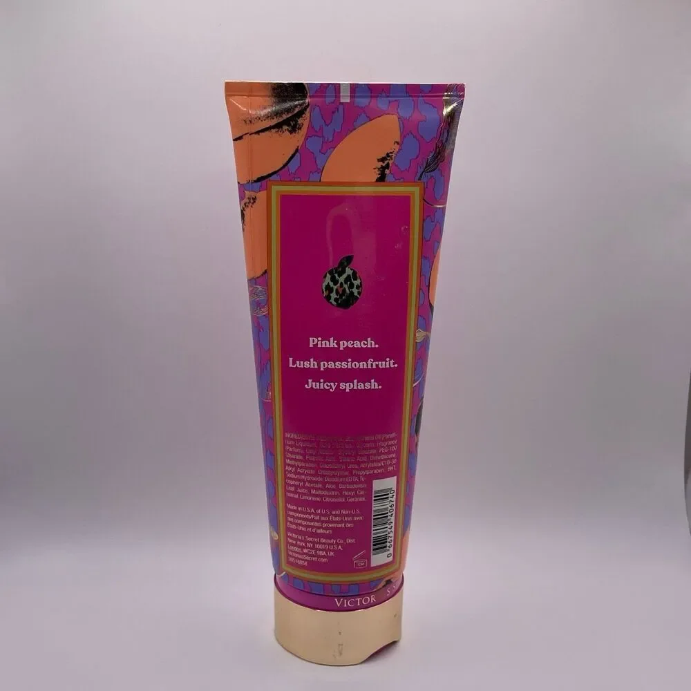 Victoria's Secret Limited Edition Peach Squeeze Full Size Body Lotion